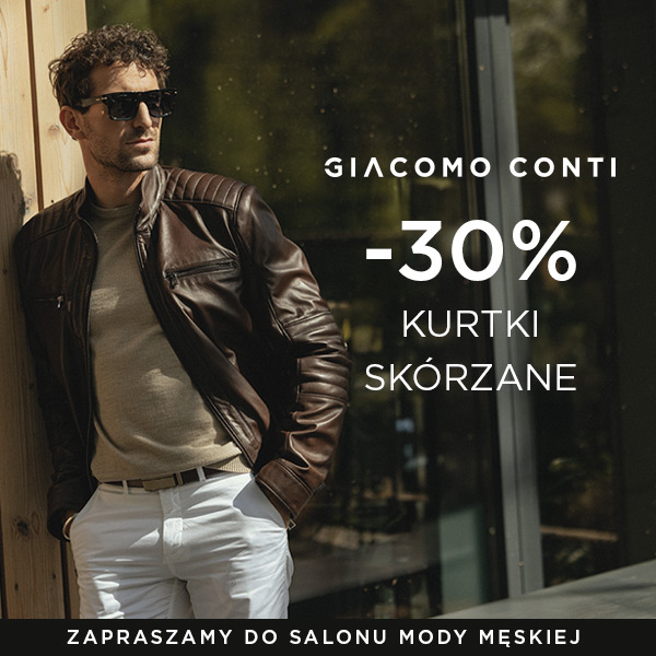 Giacomo Conti: -30% na kurtki skórzane