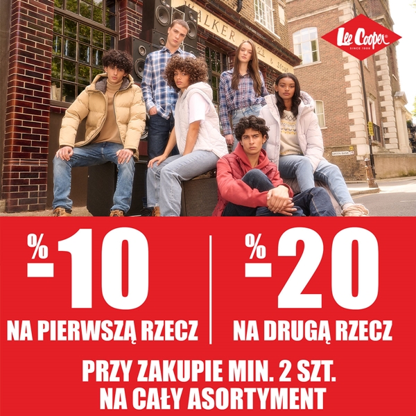 Rabaty w Lee Cooper