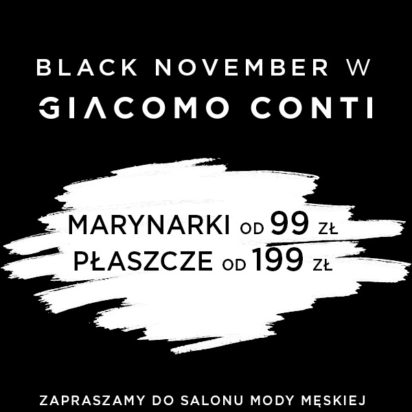 Czarne rabaty w Giacomo Conti