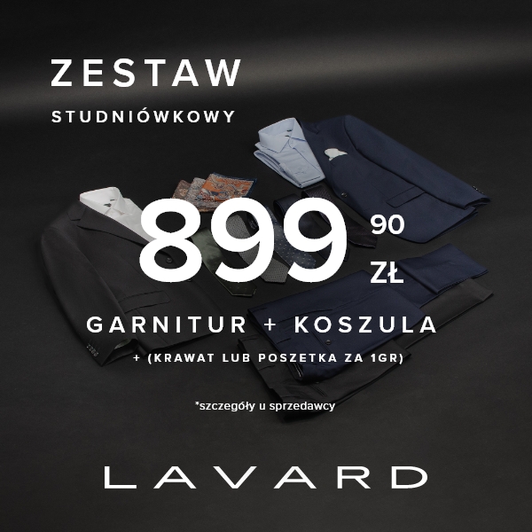 Lavard: Zestaw studniówkowy za 899,90 zł