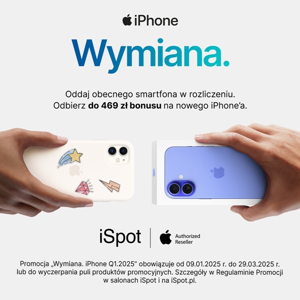 Wymiana. iPhone. w iSpot.