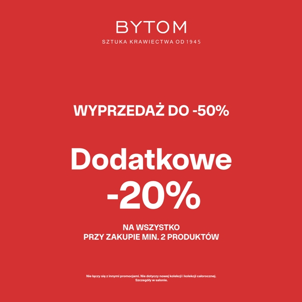 Bytom: wyprzedaż do -50%