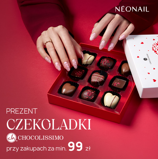 NEONAIL: Odbierz czekoladki Chocolissimo za 1zł przy zakupach za min. 99zł