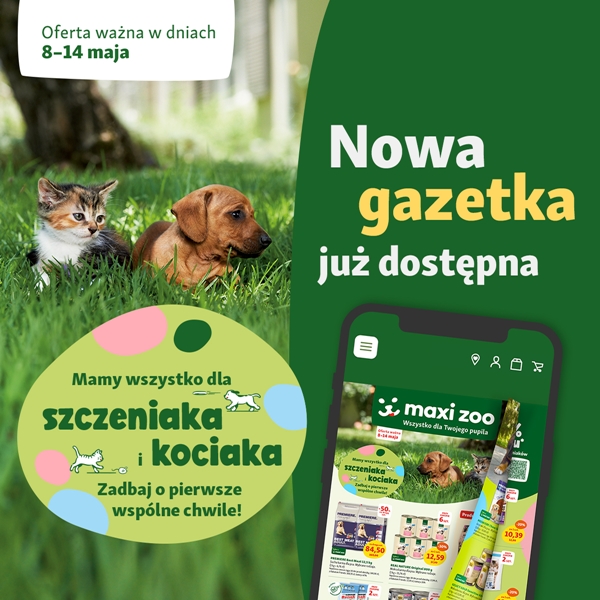 Nowa gazetka w Maxi Zoo