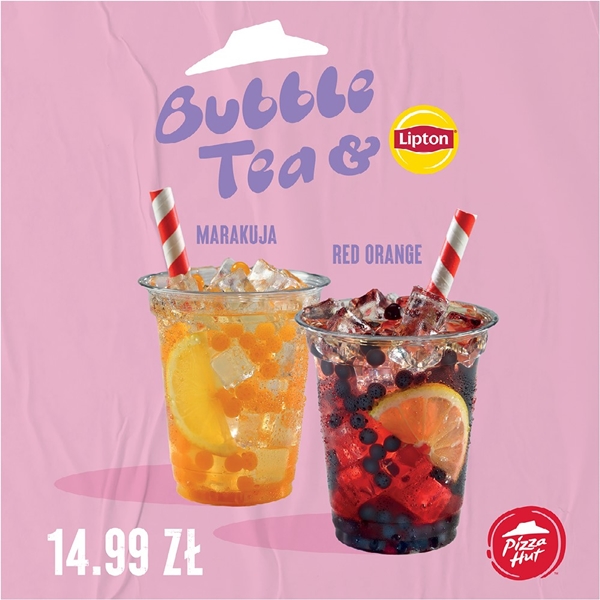 Bubble Tea w Pizza Hut
