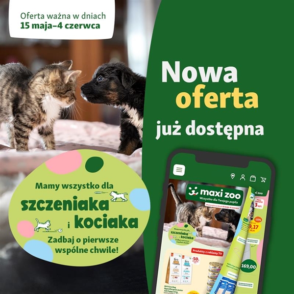 Nowe promocje w Maxi Zoo