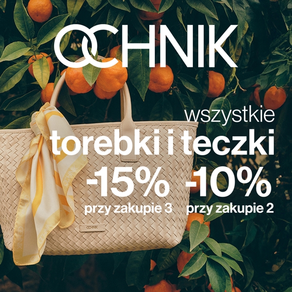 OCHNIK: Torebki i teczki z extra rabatem