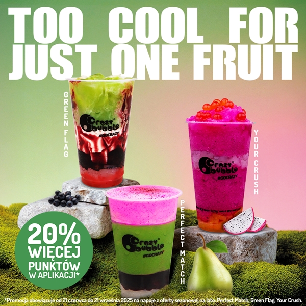 Crazy Bubble: Too Cool For Just One Fruit!