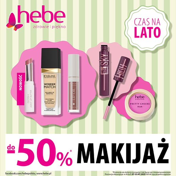 hebe: makijaż do -50%