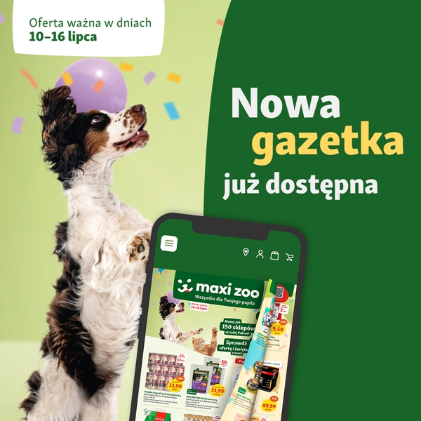 Nowa gazetka w Maxi Zoo