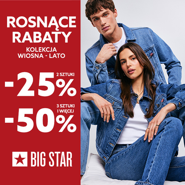 Rosnące rabaty w BIG STAR