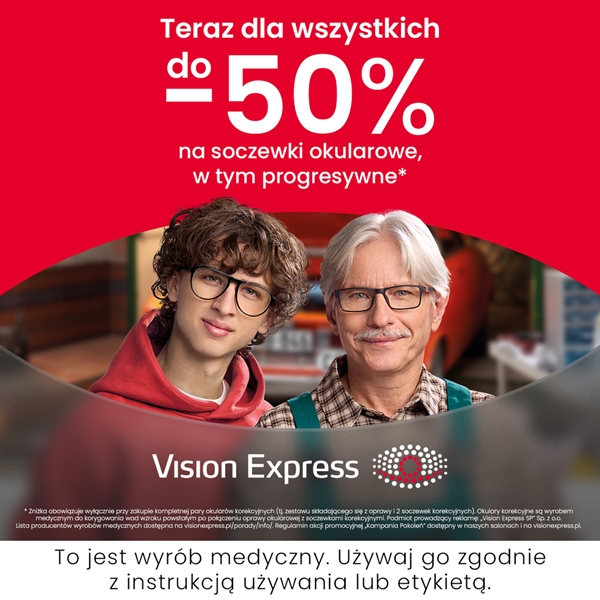 Kampania Pokoleń w Vision Express