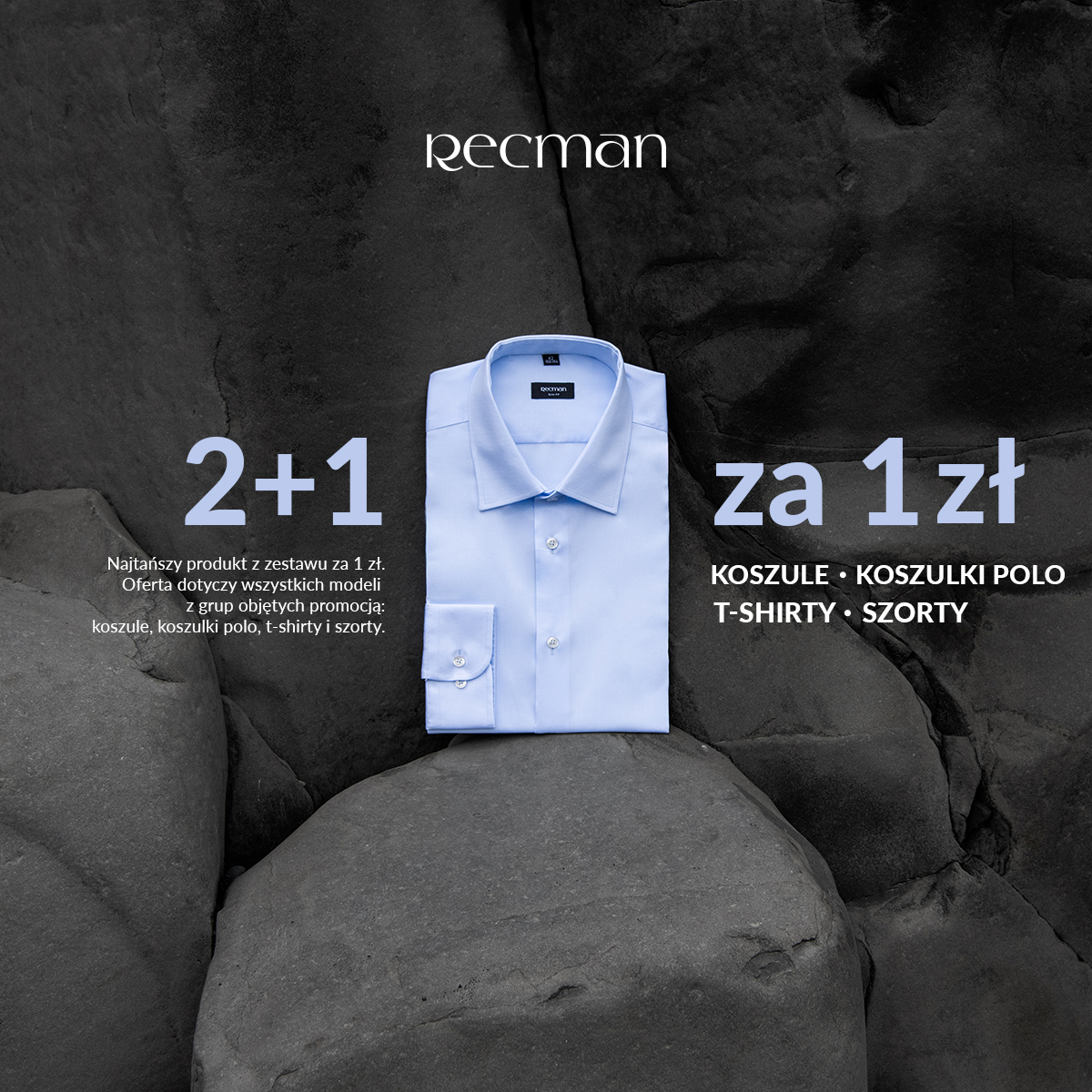 Recman: 2+1 za 1 zł