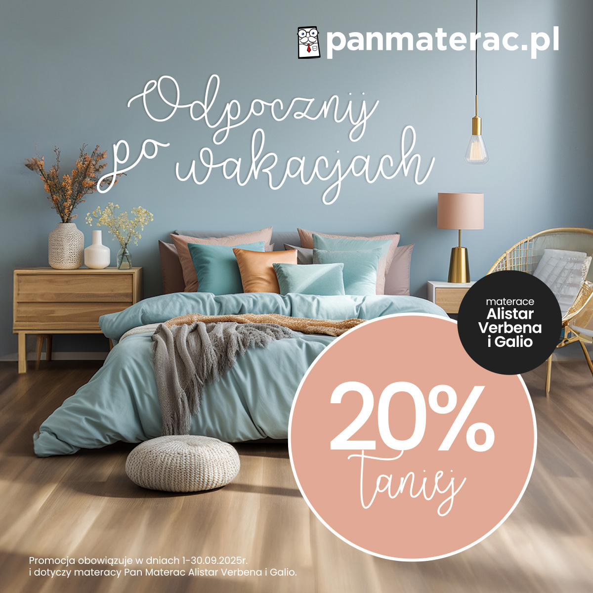 Pan Materac: Odpocznij po wakacjach