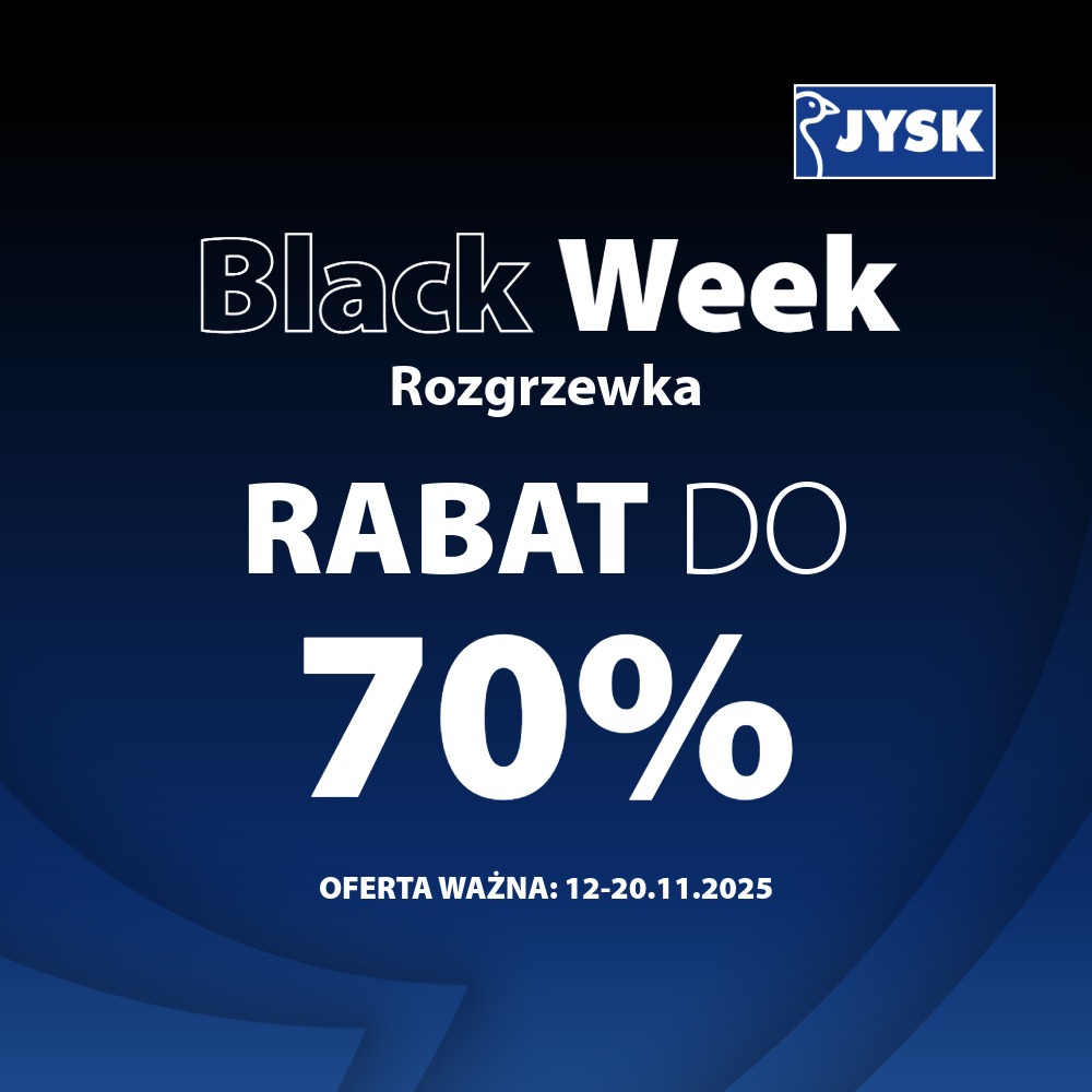 Black Week rozgrzewka w JYSK!