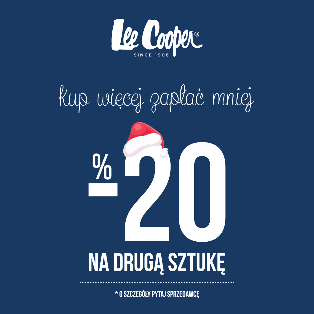Kup więcej - zapłać mniej w Lee Cooper