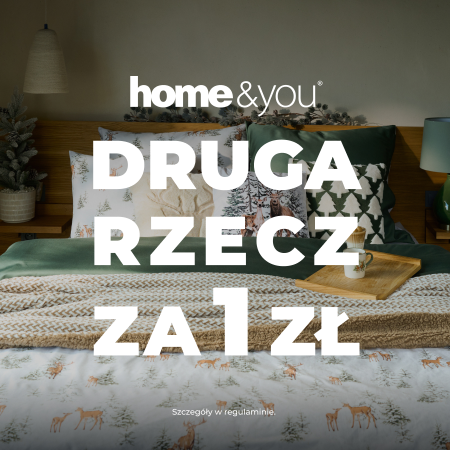 Druga rzecz za złotówkę w Home&You!