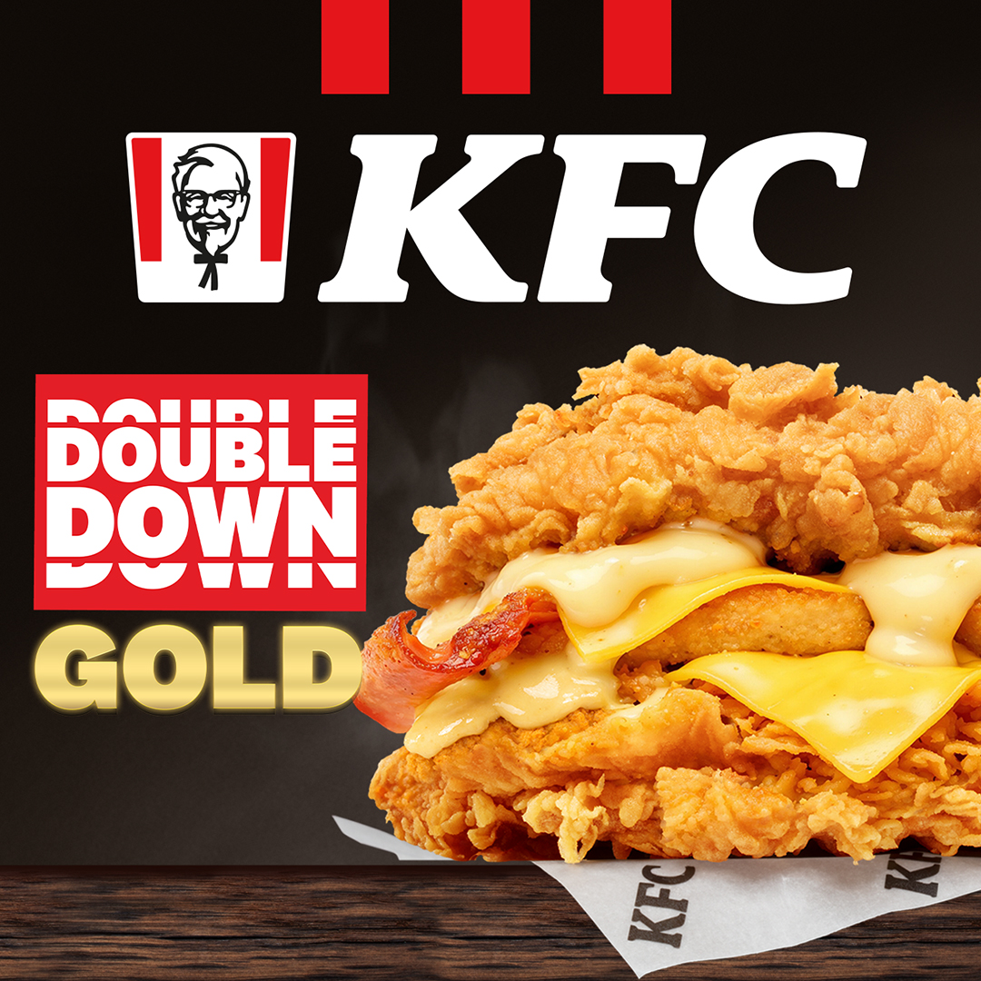 KFC: nowość - Double Down Gold