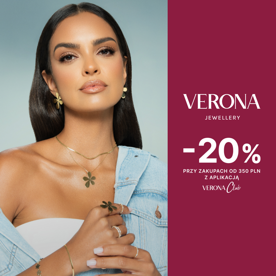 VERONA: -20% przy zakupach za min. 350 PLN