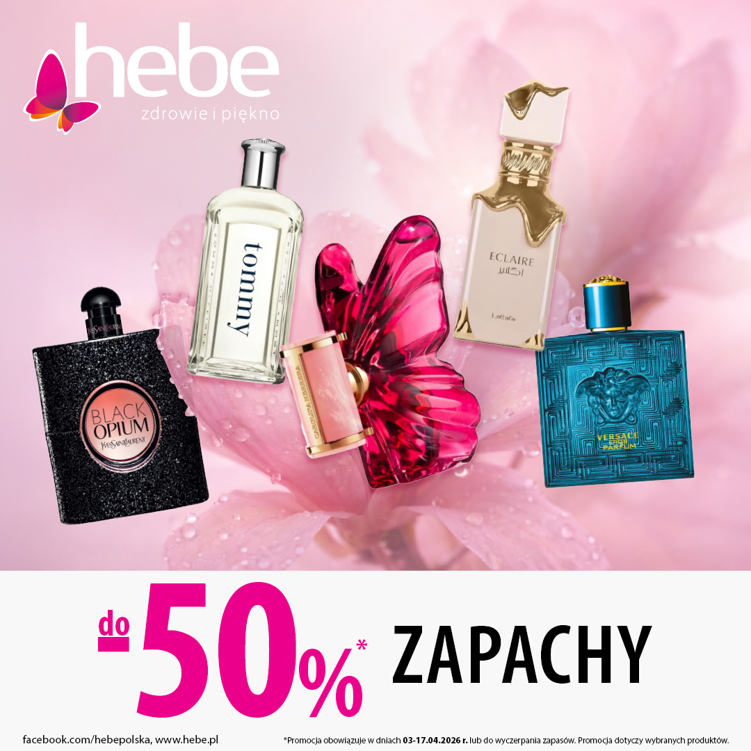 HEBE: zapachy do -50%
