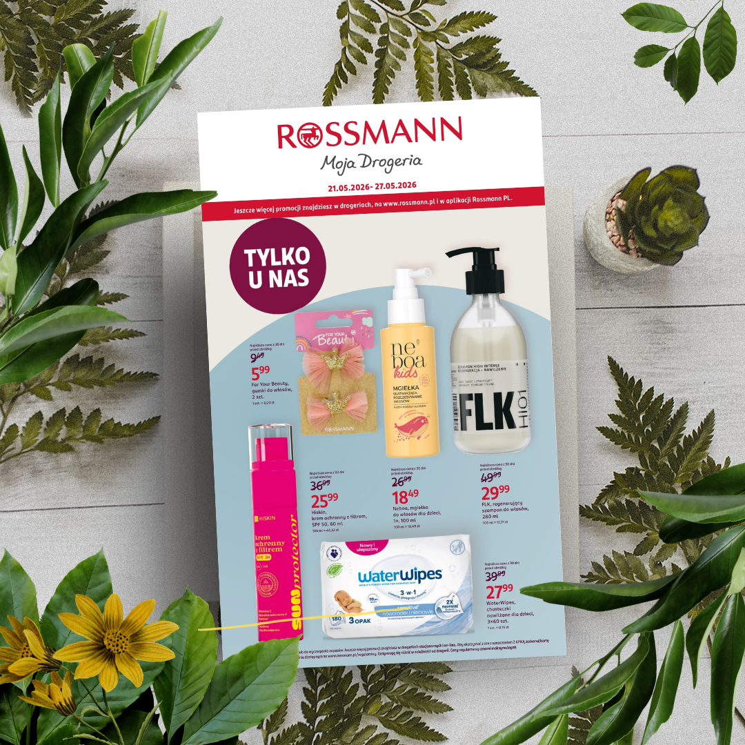 ROSSMANN: nowa gazetka promocyjna