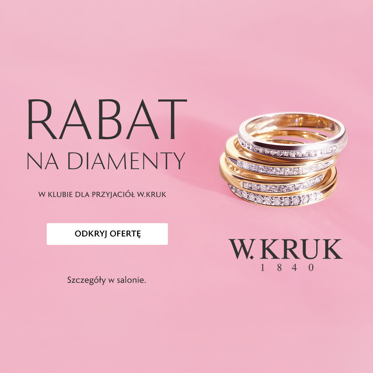 W.KRUK: rabaty na diamenty
