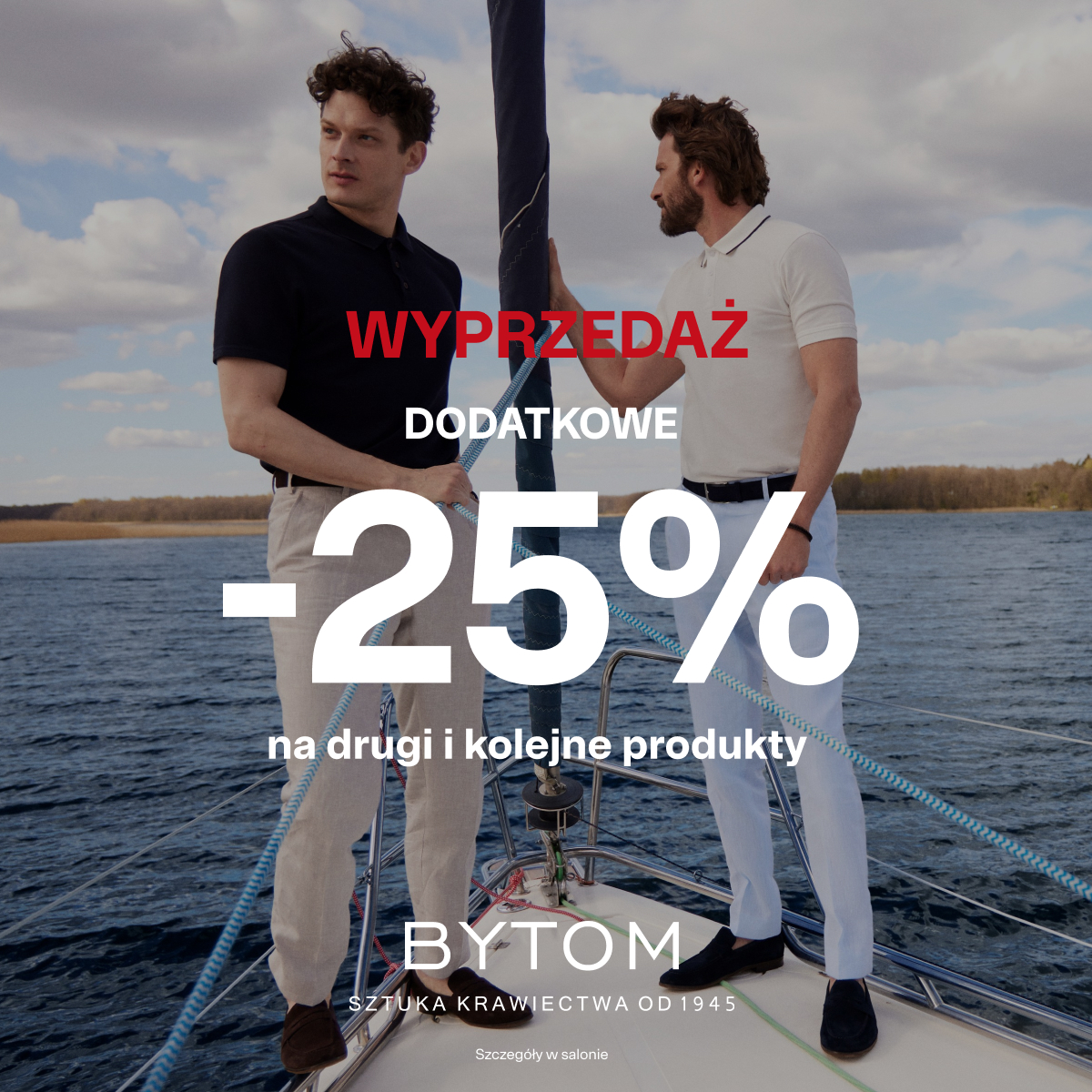 BYTOM: -25% drugi i każdy kolejny produkt