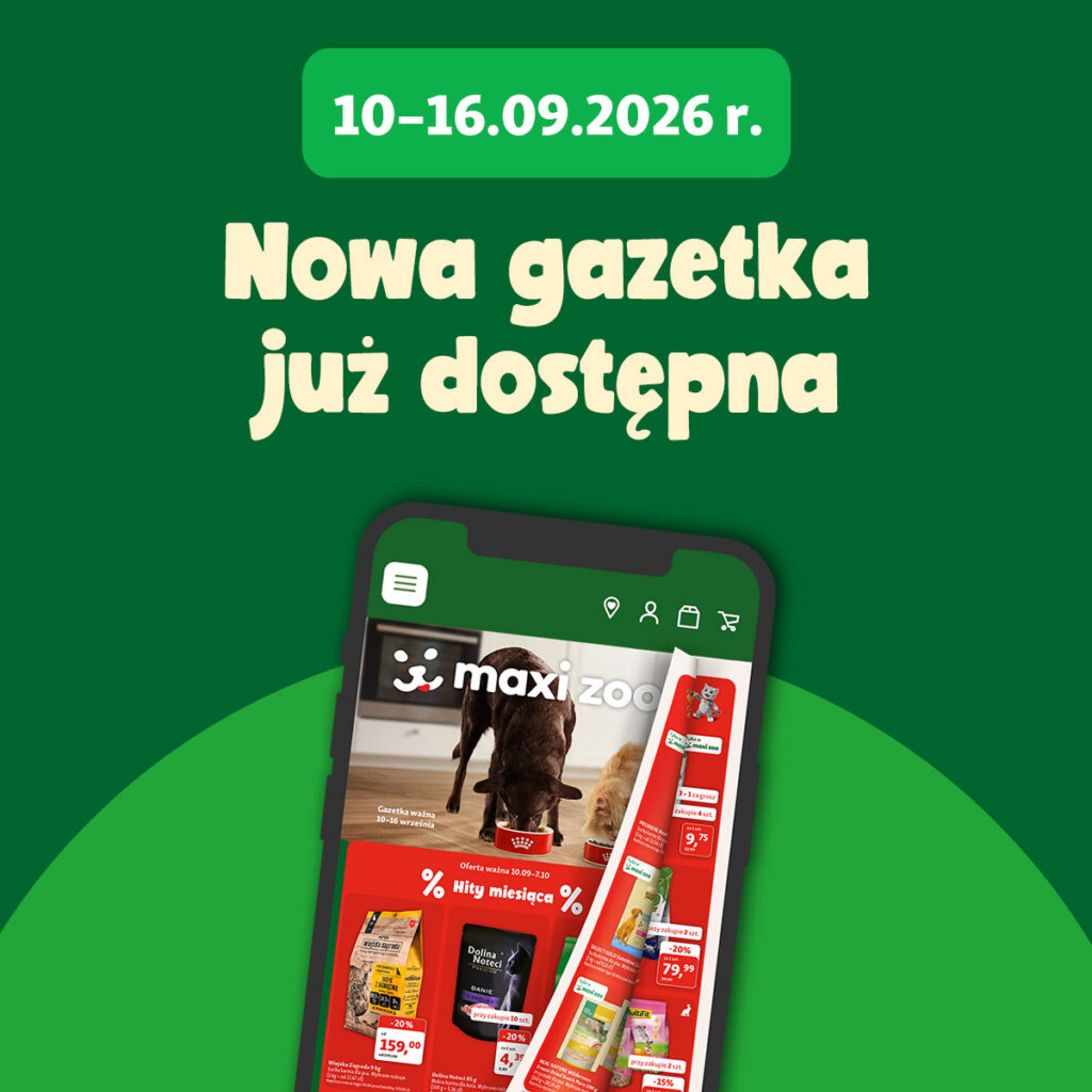 MAXI ZOO: nowa gazetka